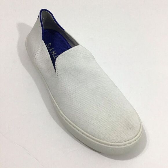 Rothy’s White The Original Slip On Sneaker Size 8 - Picture 1 of 12